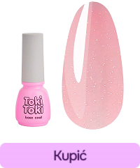 Baza hybrydowa Toki-Toki Shiny Rose róż z połyskiem 5 ml